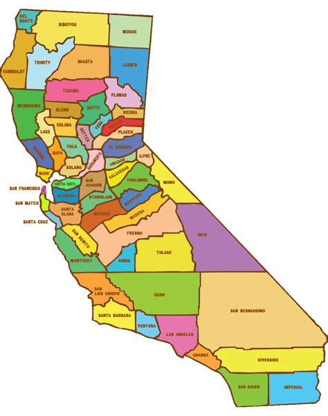 california counties list